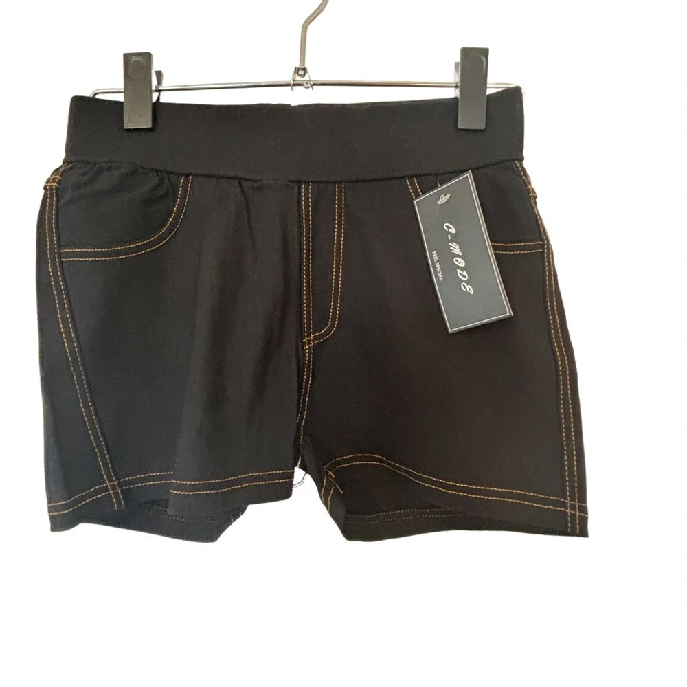 Women’s NWT C-Mode Dark Blue Denim Shorts Size Small